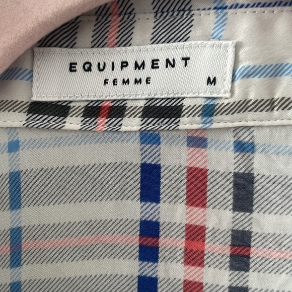 Equipment Mina Plaid Silk Blouse - Picture 5 of 12